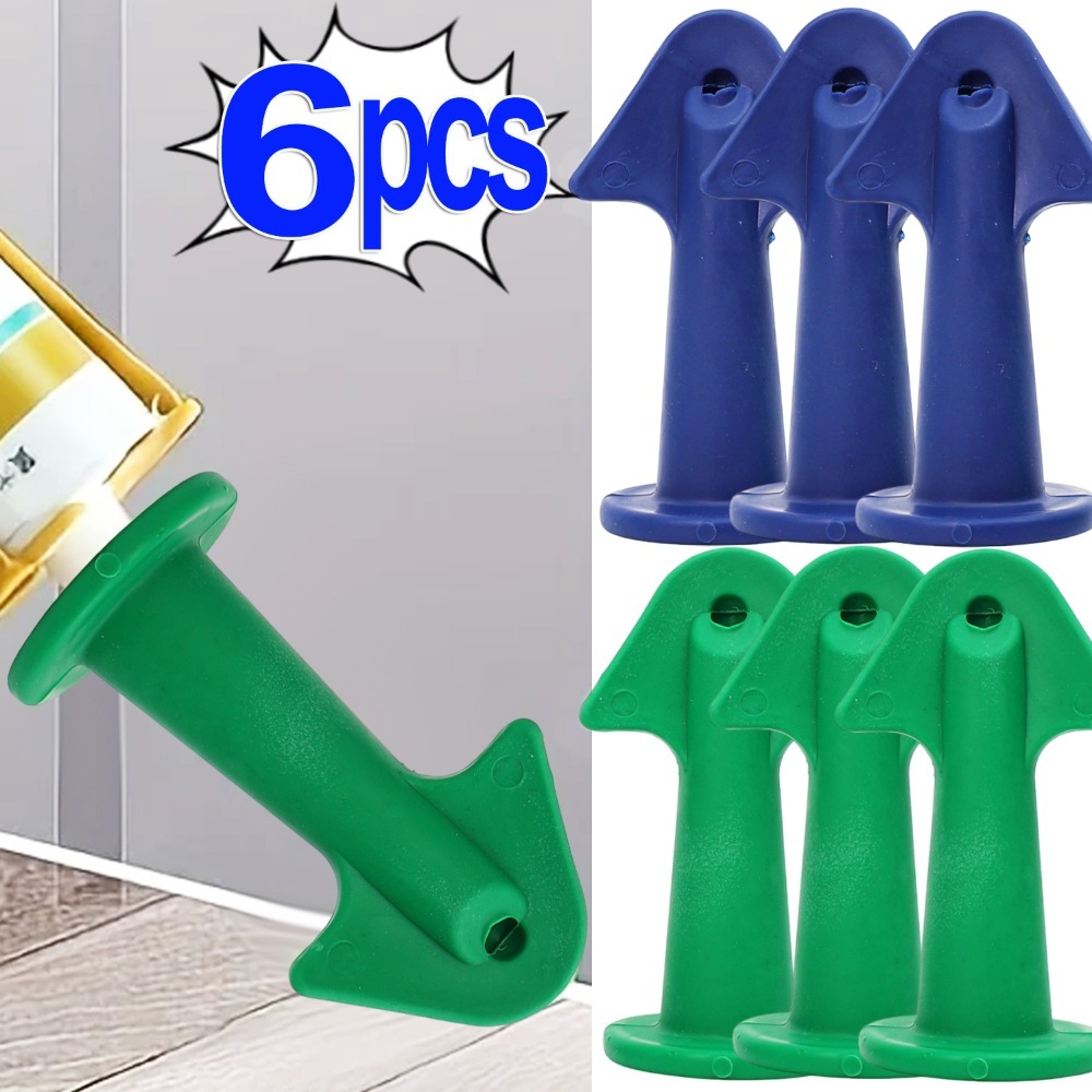Home Improvement Contractors - 3/6pcs Multi-functional Sealant Nozzle Scraper Floor