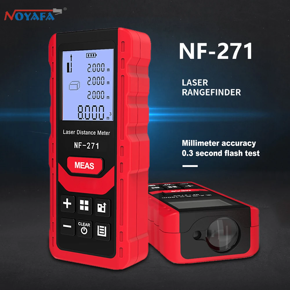Home Improvement Contractors - Noyafa NF-271 Laser Distance Meter Digital
