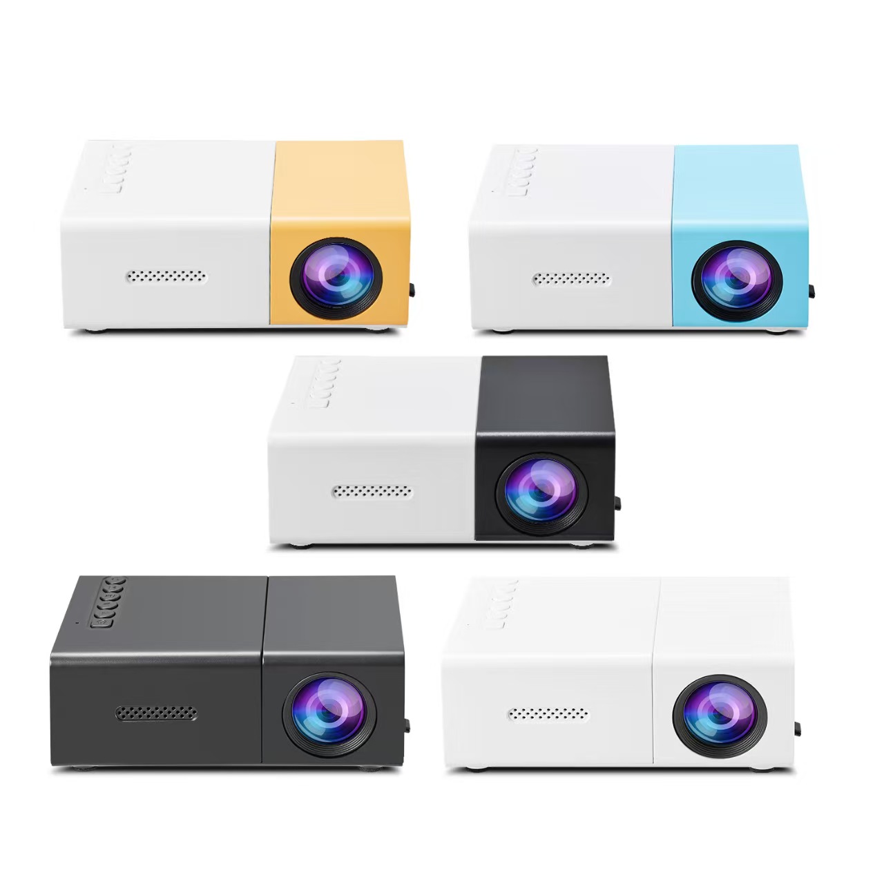 Home Improvement Videos - YG300 Upgraded Mini LED Projector, Portable