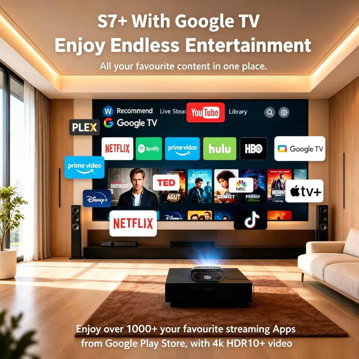 S7 4200ANSI Native 1080P 4K UH - Home Improvement Videos 评论和价格