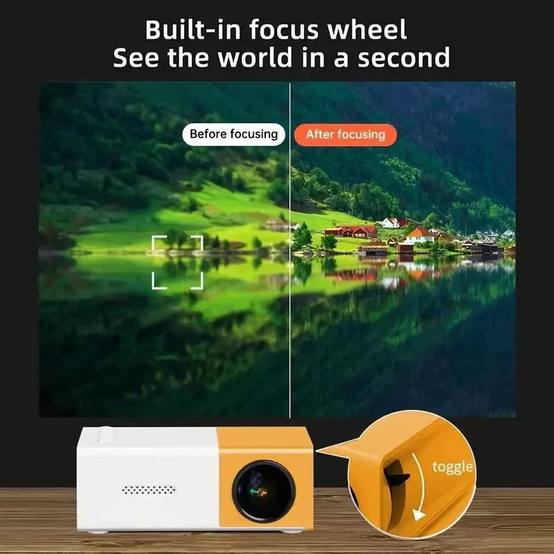 YG300 Upgraded Mini LED Projec - Home Improvement Videos 评论和价格