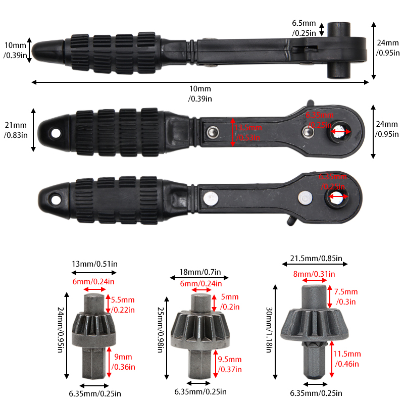 Black H-Shaped Drill Chuck Rat - Home Improvement Contractors 评论和价格