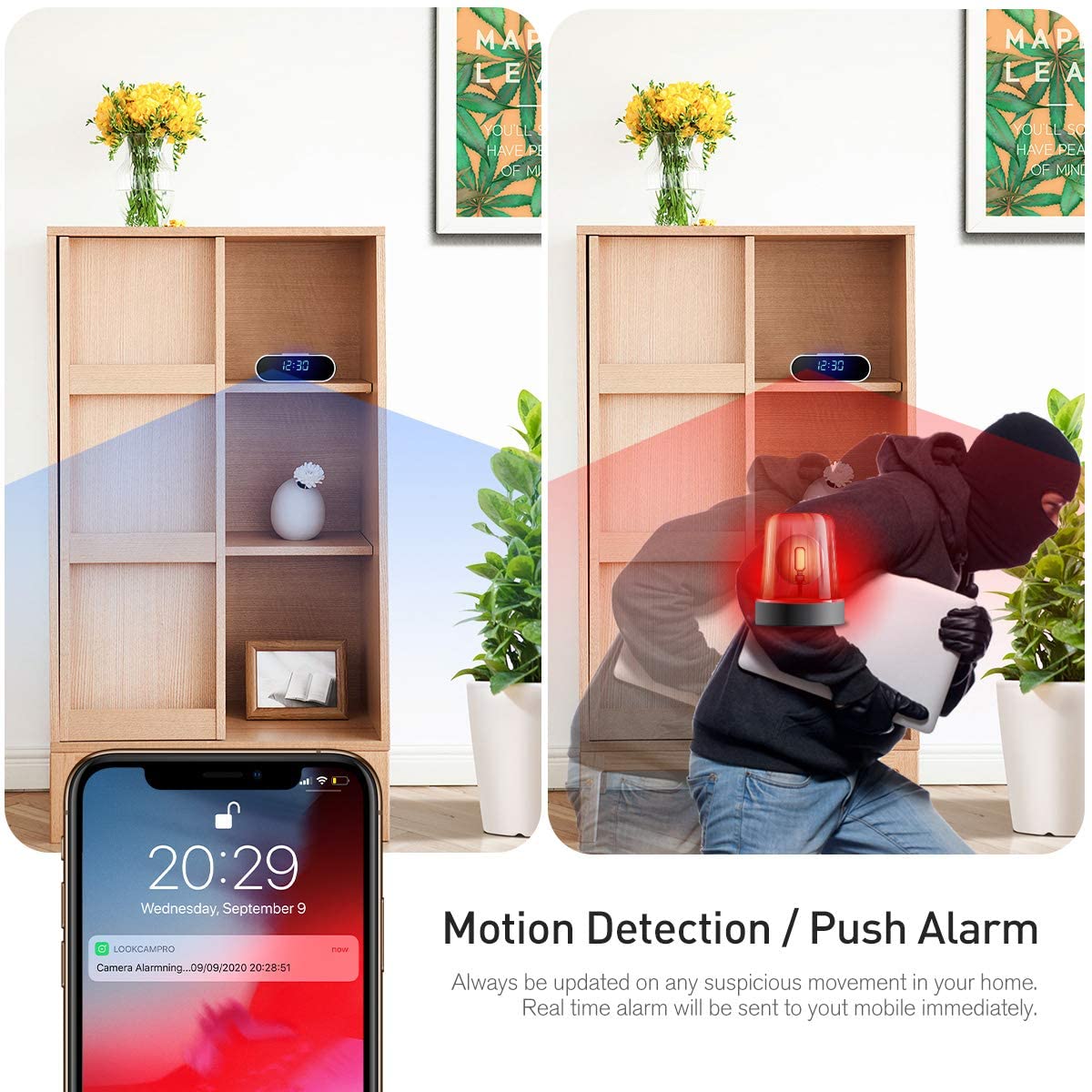 Newly Upgrade Clock HD 1080P W - Home Improvement Videos 评论和价格