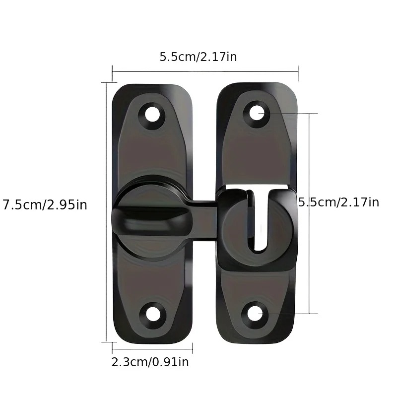 90/180 Degree Flip Door Lock A - Home Improvement Group 评论和价格