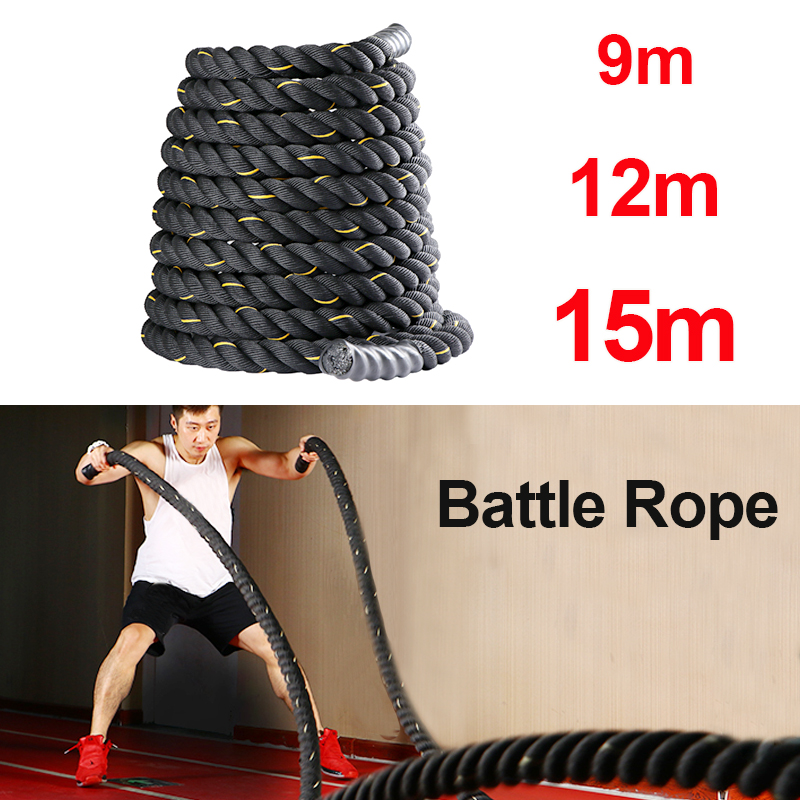 9M/12M/15M Fitness Battle Rope - Home Improvement Group 评论和价格